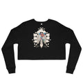 Skeleton Torso Crop Sweatshirt | The Rock Boudoir